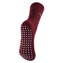 (04-Aug, Tiefes Fuchsia) THMO - THMO - Damen Antirutsch Thermo Kuschelsocken Plüsch | Hüttensocken Abs Sohle