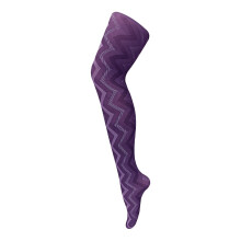 (46-52, Lila weben) Sock Snob - Sock Snob - Damen 40 Den Undurchsichtige Strumpfhose | Strumpfhose Gemustert