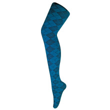 (36-42, Argyle-Petrol) Sock Snob - Sock Snob - Damen 40 Den Undurchsichtige Strumpfhose | Strumpfhose Gemustert