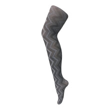(36-42, Schwarz/Weiß weben) Sock Snob - Sock Snob - Damen 40 Den Undurchsichtige Strumpfhose | Strumpfhose Gemustert