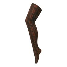 (46-52, Skye Brown) Sock Snob - Sock Snob - Damen 40 Den Undurchsichtige Strumpfhose | Strumpfhose Gemustert