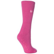 (04-Aug, Bonbonrosa) Heat Holders - Heat Holders Damen Rutschfeste Thermosocken mit Griffen | Warme Socken