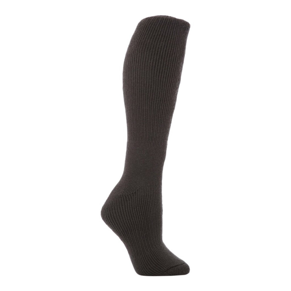 (4-8 UK, Charcoal) Ladies Extra Long Thermal Socks in Cerise and Wine 4-8 UK, 37-42 eur-image-OPC-P5RDTJN-NEW