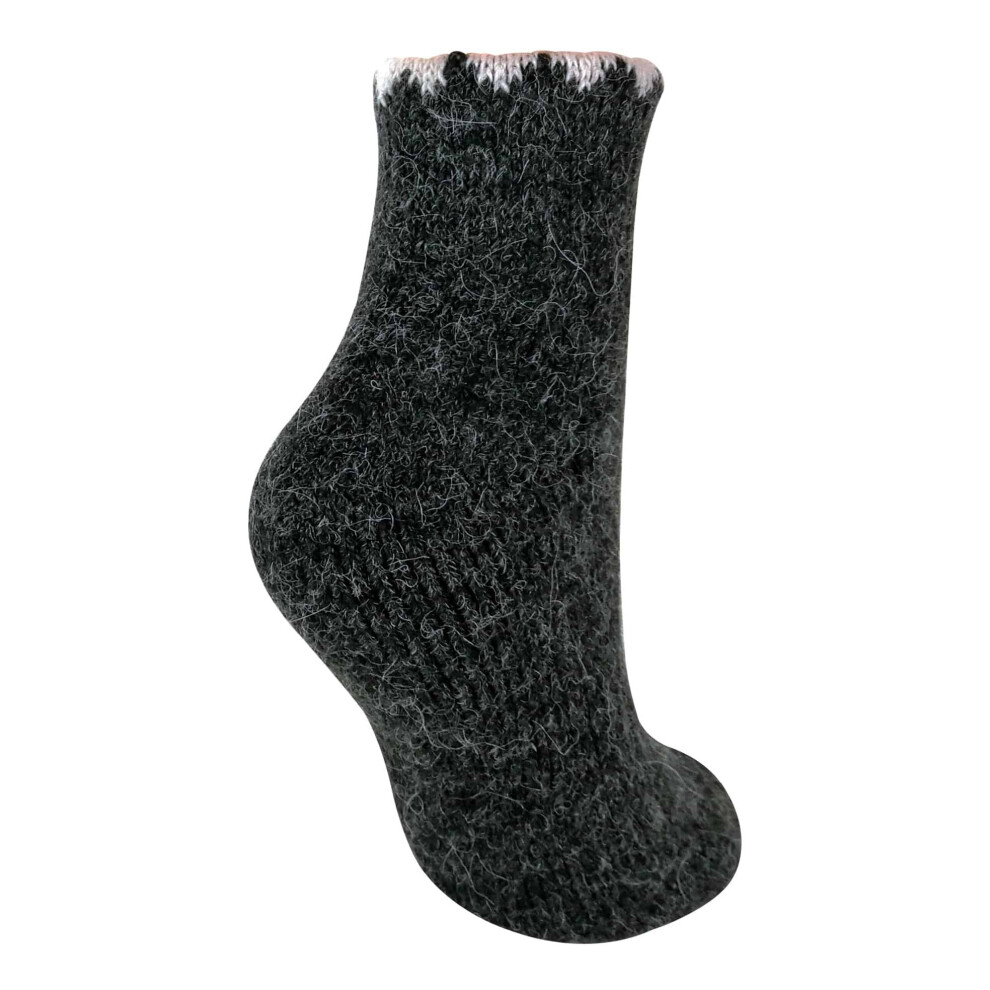 Winter Warm Alpaca Wool Blend Ankle Hiking Socks