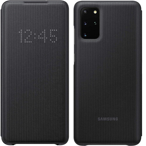 Samsung Official Samsung Galaxy S20+ Plus 5G LED View Cover Flip Case- Black 2