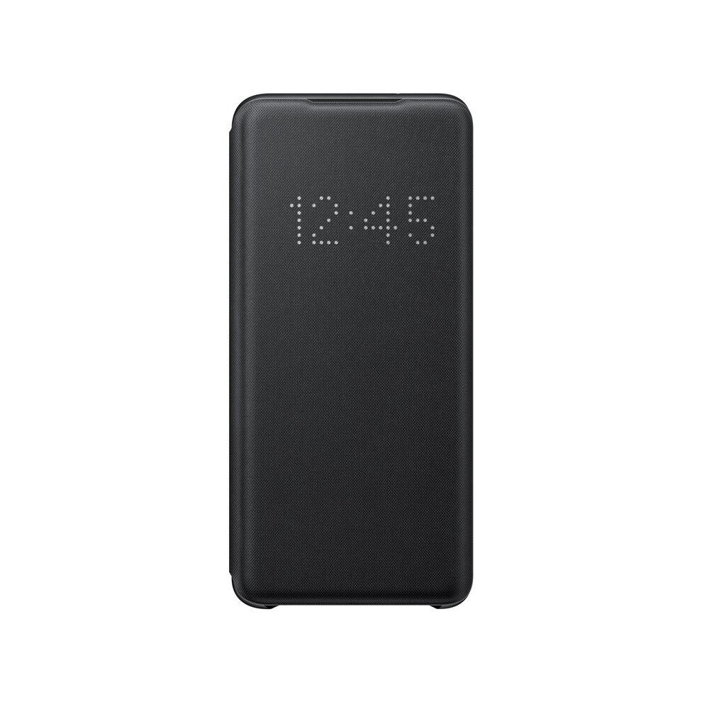 Official Samsung Galaxy S20 Led View Cover Flip Case - Black 8806090273902