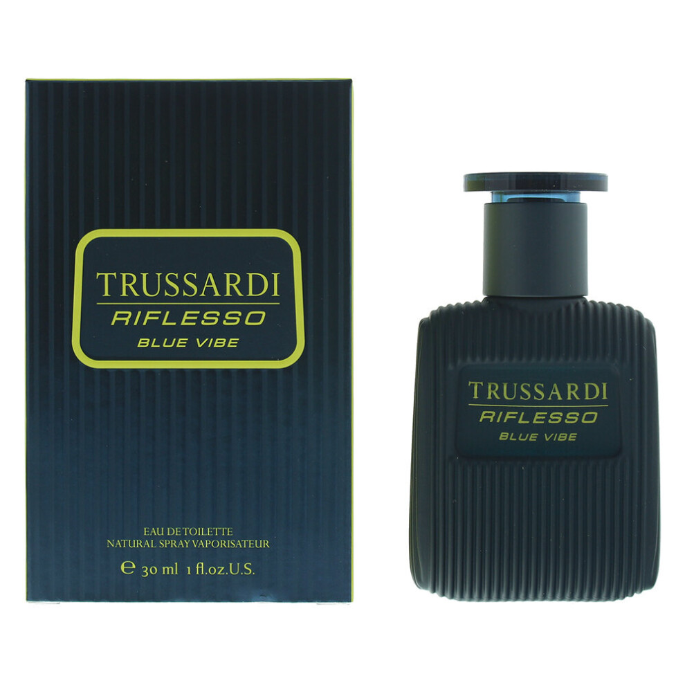 Trussardi Riflesso Blue Vibe Eau de Toilette 30ml Spray Men's - NEW. EDT For Him - Image 8