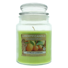 Liberty Candle Citrus Garden 510G Glass Jar With Lid For Unisex