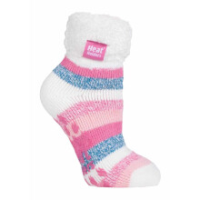 (4-8, HHL01) Heat Holders - Heat Holders Damen Bettsocken mit ABS Stopper | 1 Paar Antirutsch Kuschelsocken