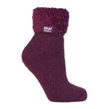 (4-8, HHL03) Heat Holders - Heat Holders Damen Bettsocken mit ABS Stopper | 1 Paar Antirutsch Kuschelsocken