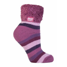 (4-8, HHL11) Heat Holders - Heat Holders Damen Bettsocken mit ABS Stopper | 1 Paar Antirutsch Kuschelsocken