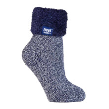 (4-8, HHL06) Heat Holders - Heat Holders Damen Bettsocken mit ABS Stopper | 1 Paar Antirutsch Kuschelsocken