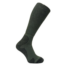(46-50, Grün) Dr Hunter - Dr Hunter - Herren Socken Ohne Gummi Extra Weit | Gepolstert Wolle Kniestrümpfe
