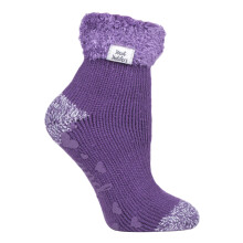 (04-Aug, HHL13) Heat Holders - Heat Holders 1 Paar Damen Bettsocken mit ABS Stopper | Antirutsch Kuschelsocken