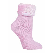 (4-8, HHL08) Heat Holders - Heat Holders Damen Bettsocken mit ABS Stopper | 1 Paar Antirutsch Kuschelsocken
