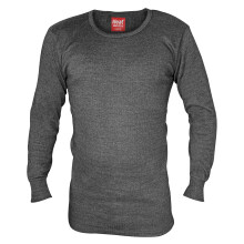 (M, Holzkohle) Heat Holders - Heat Holders Herren Thermo Unterhemd Langarm | Outdoor Unterhemd Innenfleece