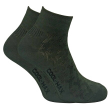 (39-42, Grün) Dr Hunter - Dr Hunter - 2er Pack Herren Coolmax Trekking Socken | Atmungsaktiv Wandersocken