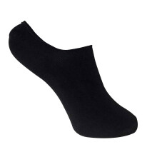 (04-Jul, Schwarz) Sock Snob - 6er Pack Damen Bambus Unsichtbar Sneaker Socken | Füßlinge mit Silikon Ferse