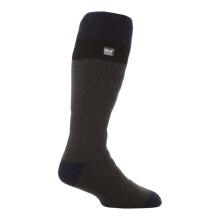 (39-45, Grau schwarz) Heat Holders - Heat Holders Herren Thermo Skisocken | Bunt Dicke Gestreifte Socken Innenfleece