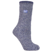 (04-Aug, Lila) Heat Holders - Heat Holders Merino Wollsocken Damen | Winter Dicke Thermosocken Verstärkte