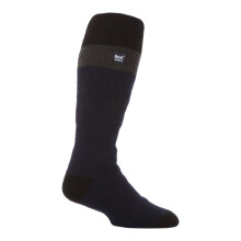 (39-45, Marineblau / Schwarz) Heat Holders - Heat Holders Herren Thermo Skisocken | Bunt Dicke Gestreifte Socken Innenfleece