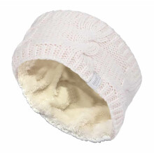 (One Size, Creme) Heat Holders - Heat Holders Damen Thermo Winter Stirnband mit Fleece Innen Stricken