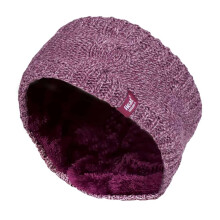 (One Size, Rose) Heat Holders - Heat Holders Damen Thermo Winter Stirnband mit Fleece Innen Stricken