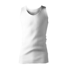 (L, Weiß) Heat Holders - Heat Holders Herren Unterhemden Ärmellos Thermo Unterhemd Baumwolle Innenfleece