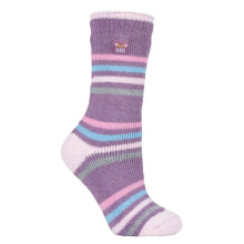 (4-8, Beste Nanna) Heat Holders - Heat Holders - Kuschelsocken Damen Geschenk | Gestreift Socken für Mama und Oma