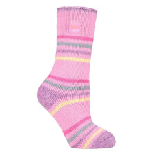 (4-8, Beste Oma) Heat Holders - Heat Holders - Kuschelsocken Damen Geschenk | Gestreift Socken für Mama und Oma