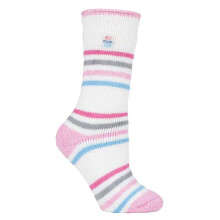 (4-8, Beste Mutter aller Zeiten) Heat Holders - Heat Holders - Kuschelsocken Damen Geschenk | Gestreift Socken für Mama und Oma