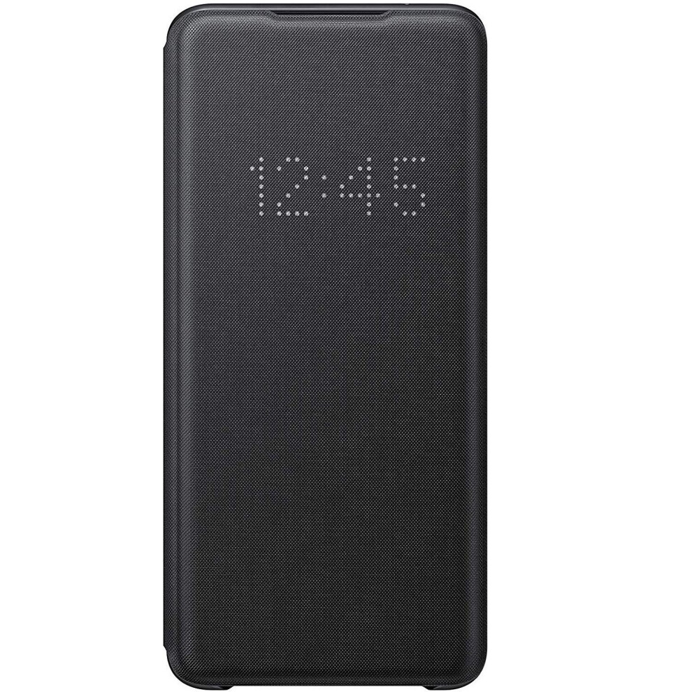 Samsung Official Galaxy S20 Ultra 5G Led View Cover Case Flip Cover - Black