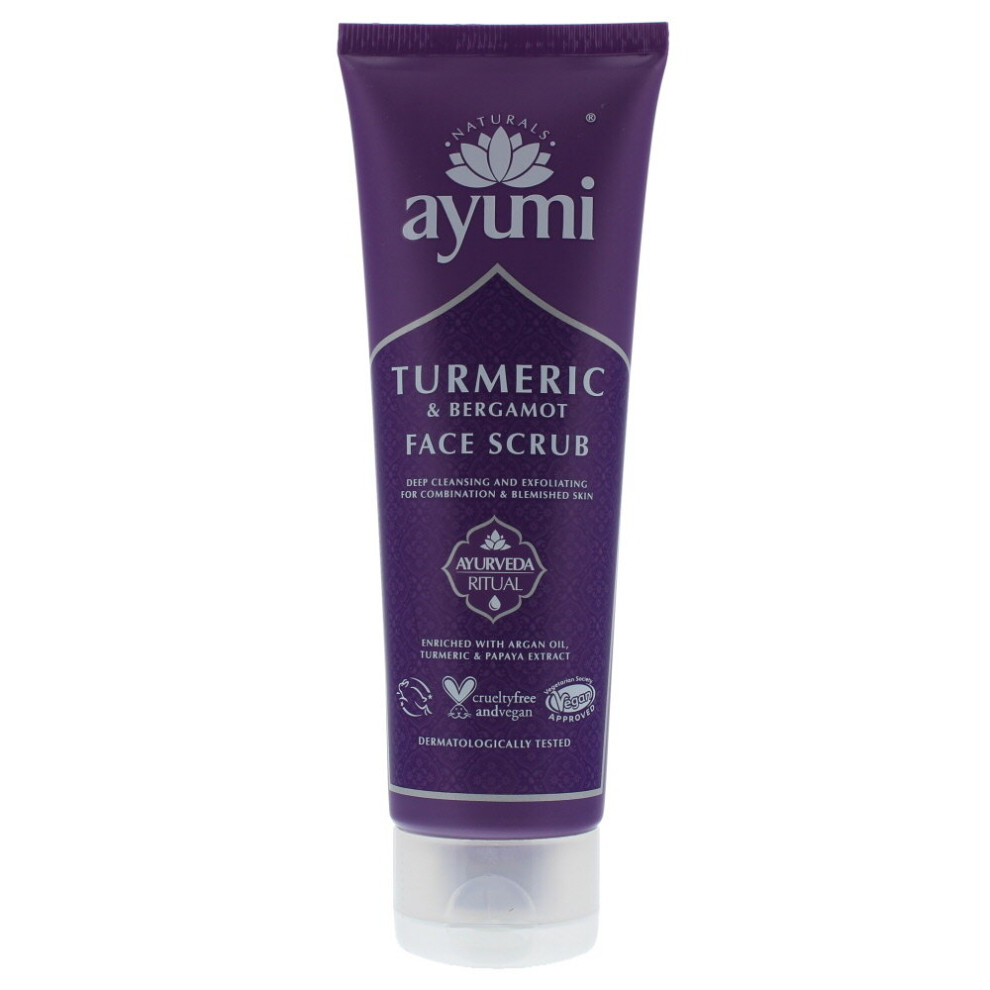 Ayumi Turmeric Face Scrub 125ml For Womens