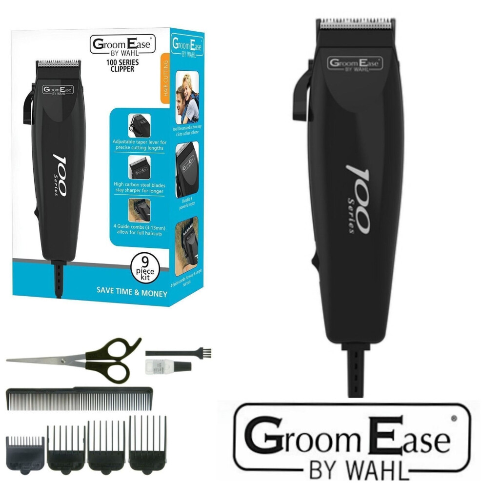 Wahl 100 Series GroomEase Hair Clipper Corded Men Shaver Trimmer