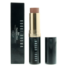Bobbi Brown Skin Foundation Stick | Bärbar & krämig med medel-till-full täckning, 0.31 Ounce, Walnut W-098