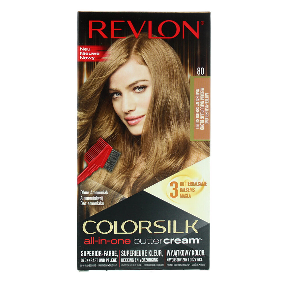 Revlon Colorsilk Buttercream Lasting Color - Medium Neutral For Womens