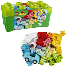 LEGO 10913 DUPLO Classic Brick Box Building Set with Storage, First Bricks, Fine Motor Skills Learning Toy for Toddlers 1 .5 Years Old