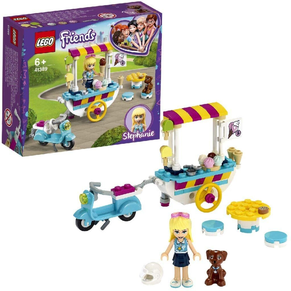 LEGO Friends Ice Cream Cart Set (41389) - New, Boxed, Sealed, 97 Pieces - Image 3