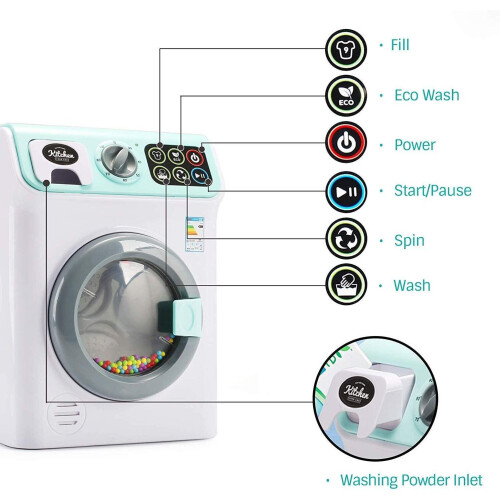 My First Washing Machine With Light And Sound Toy 2