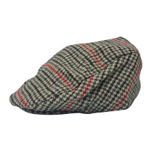 (L/XL, GL228A Beige) Sock Snob - Herren Gefüttert Schiebermütze aus Wolle | Winter Schiebermütze Newsboy Cap