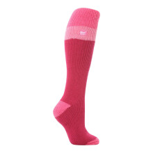 (04-Aug, Himbeere / Hellrosa) Heat Holders - Heat Holders Thermo Skisocken Damen | Dicke Socken Bunt Gestreift Warm