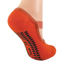 Sock Snob - 2er Pack Damen Baumwolle Yoga Socken Füßlinge Unsichtbare mit Antirutsch ABS