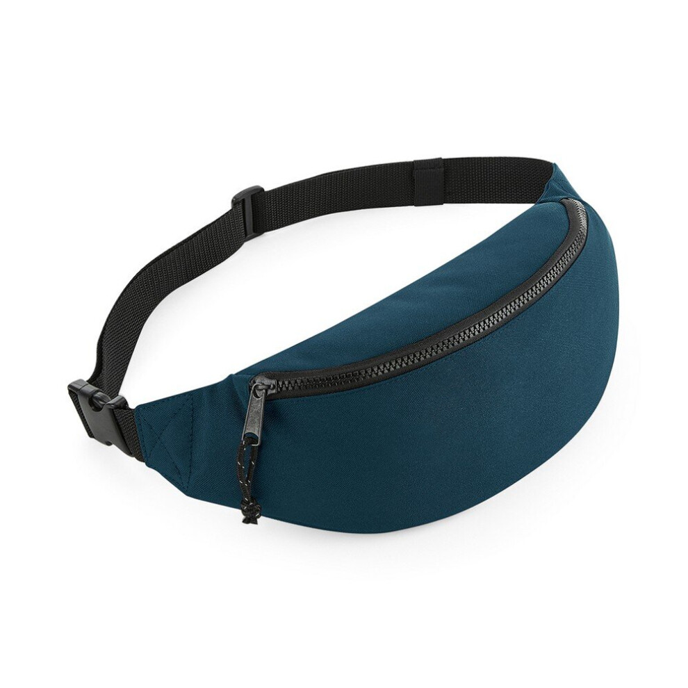 (One Size, Petrol) BagBase Unisex Recycled Belt Bag-image-OPC-P5RFSQ8-NEW