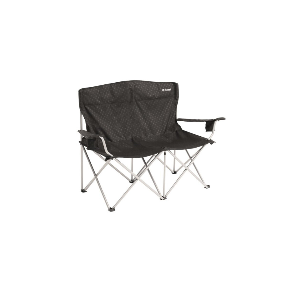 Outwell Black Catamarca Leisure Folding Camping Sofa Chair