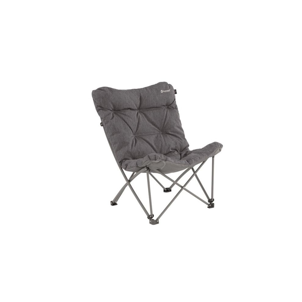Outwell Folding Camping Chair Grey Dining Garden Beach Portable Seat Outdoor