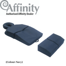 Affinity Body Bolster Navy (AFBB/N) - Ultimate Positioning Aid for Massage Tables or Floor, with Face, Sternum, Pelvic & Split-Leg Bolsters