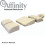 Affinity Body Bolster in colour Biscuit 1