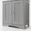 Timber Art Design UK Bathroom Sink Cabinet Under Basin Vanity Storage Cupboard Unit Grey 2