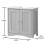 Timber Art Design UK Bathroom Sink Cabinet Under Basin Vanity Storage Cupboard Unit Grey 8