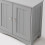 Timber Art Design UK Bathroom Sink Cabinet Under Basin Vanity Storage Cupboard Unit Grey 5